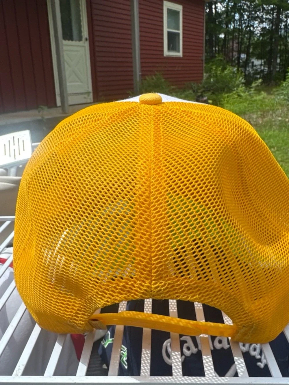 Seager Western Company Yellow Trucker Hat